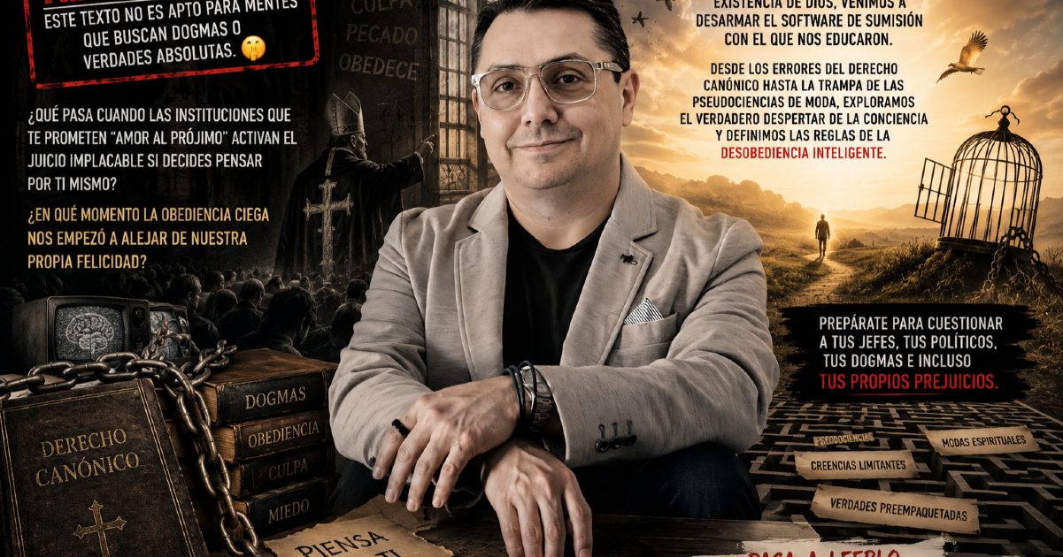 ¿Buscas espiritualidad o solo un jefe celestial que te diga qué hacer?
